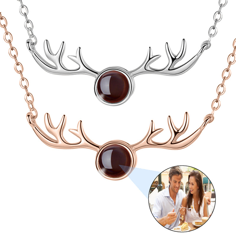 Interlocking Initials Necklace: Personalized Vertical Letter Pendant