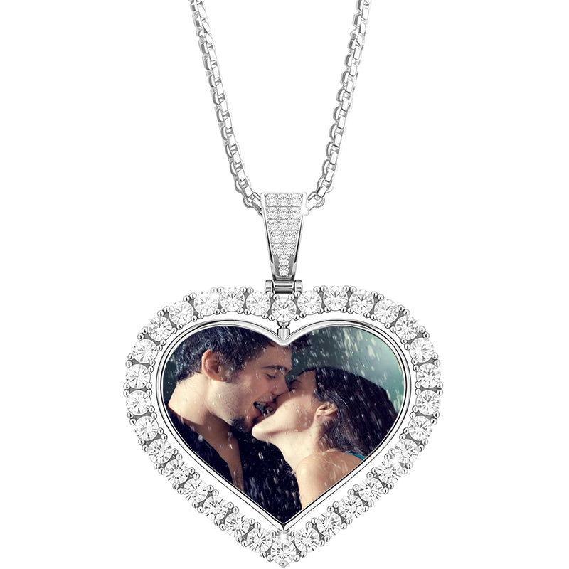 Multiple Name Necklace, Personalized Family Heart Pendant Necklace, Personalized Valentine's Day Gift, Mom Necklace With Kids Name