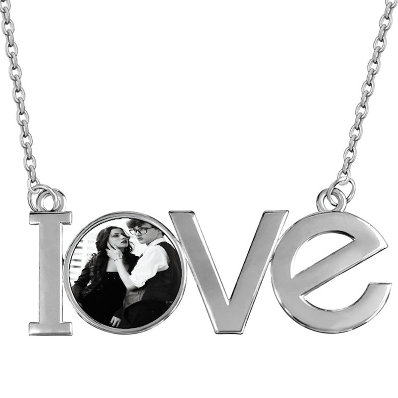 Custom Letter Necklace, Initial Necklace, Personalized Name Necklace, Spaced Letter Necklace, Personalized Name Jewelry, Gift for Her, Vote