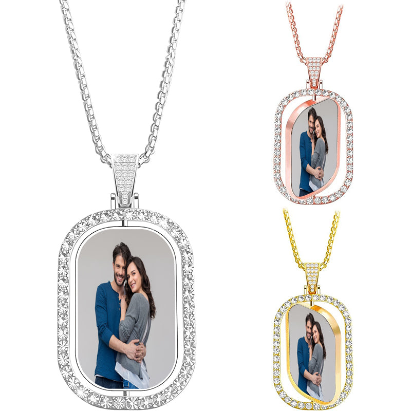 Custom Name Jewelry Set: Personalized Necklace & Hoop Earrings