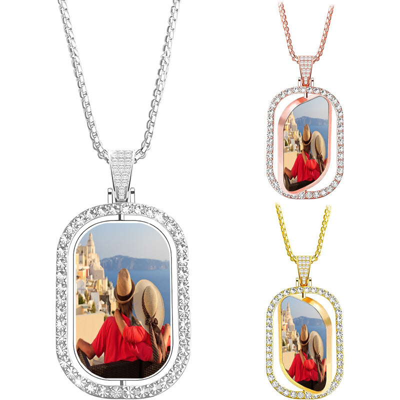 Custom Name Necklace with Simulated Birthstones Customized Promise Necklace Heart Pendant with Engraved 2-6 Names - Anniversary Birthday Valentines Day Jewelry Gifts for Her Women Wife Mom Grandma